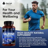 New Leaf Taurine Capsules